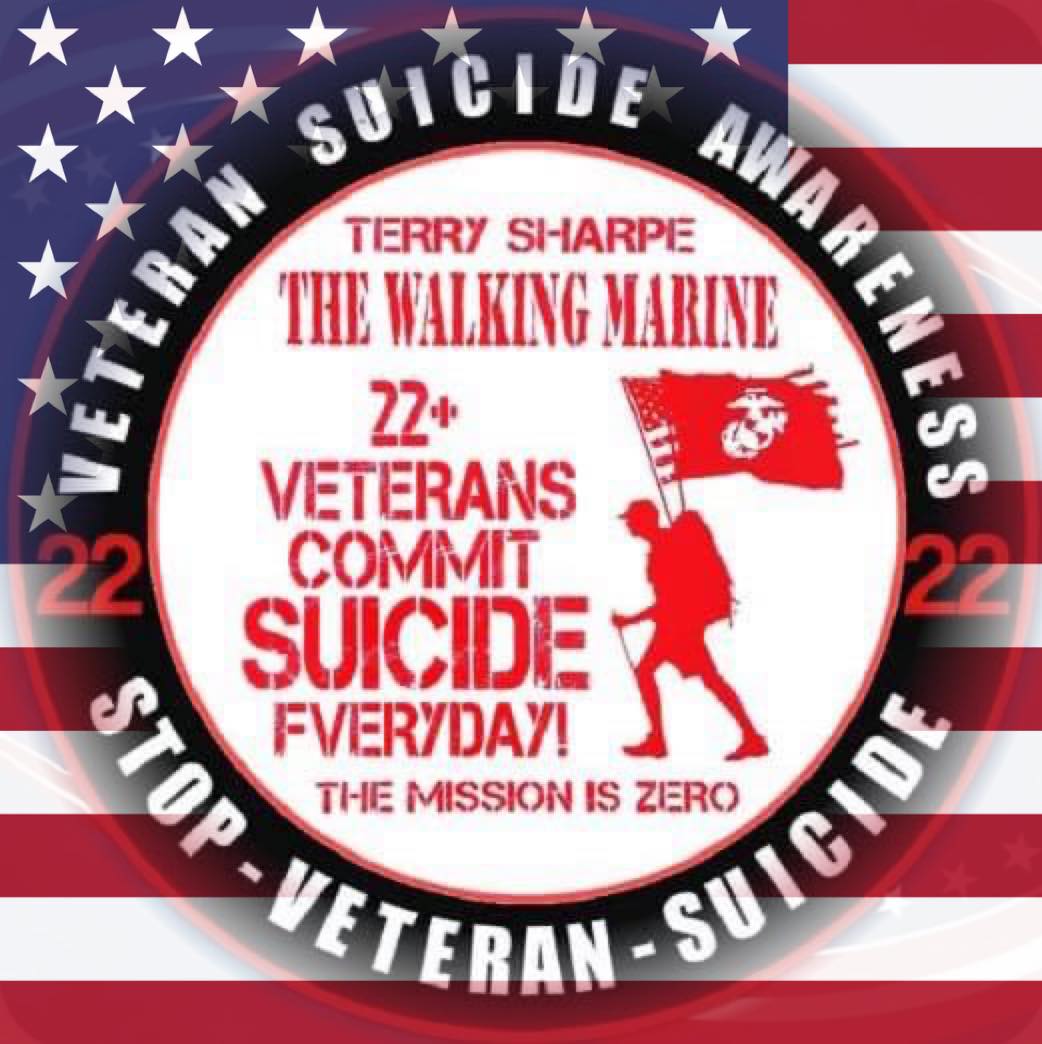 The Walking Marine - Terry Sharpe | HBOT4Heroes Collaborations